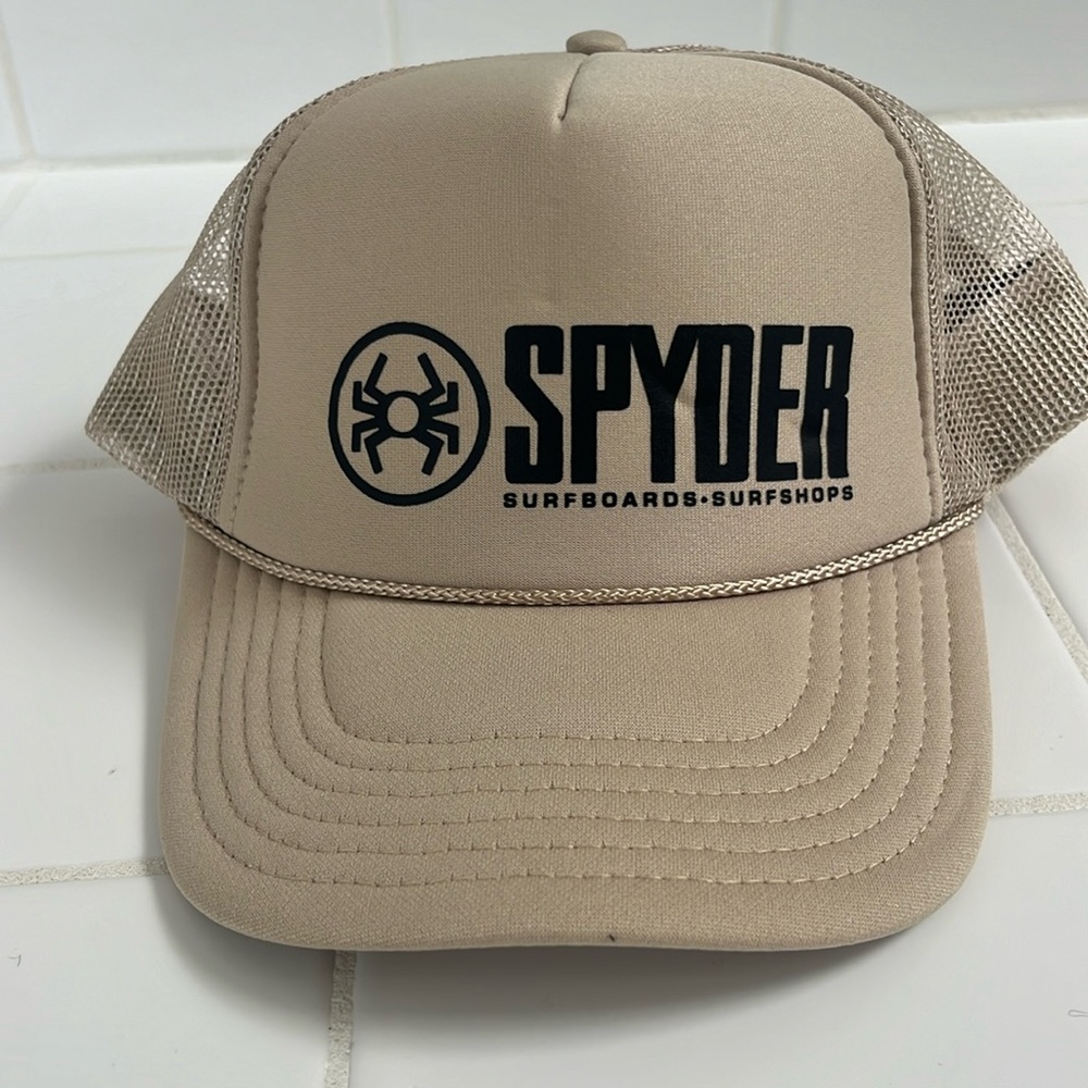 SPYDER | Tan | Trucker Hat | NWT